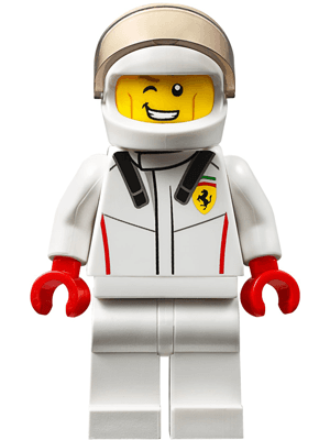 LEGO Ferrari FXX K Driver (sc051) Speed Champions Minifigure