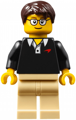 LEGO McLaren 720S Driver / Designer (sc052) Speed Champions Minifigure