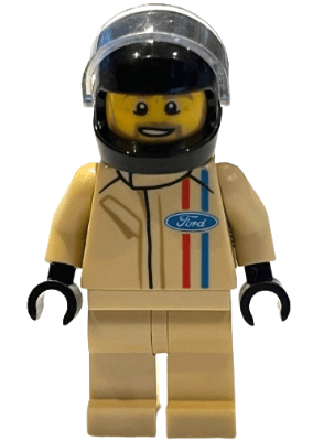 LEGO 1968 Ford Mustang Fastback Driver (sc053) Speed Champions Minifigure