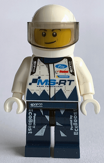 LEGO Ford Fiesta M-Sport WRC Driver (sc055) Speed Champions Minifigure