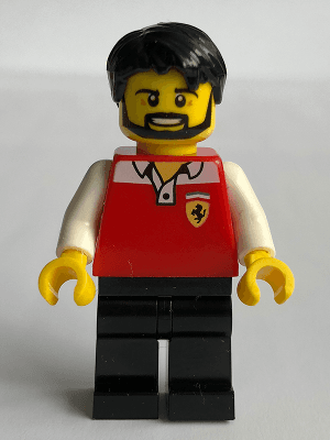 LEGO Ferrari Race Mechanic (sc063) Speed Champions Minifigure
