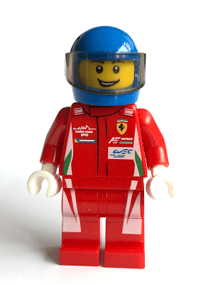LEGO Ferrari 488 GTE Driver (sc066) Speed Champions Minifigure