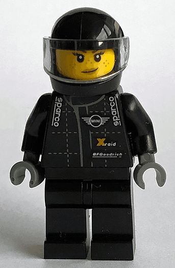 LEGO 2018 MINI John Cooper Works Buggy Driver (sc070) Speed Champions Minifigure