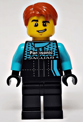 LEGO Formula E Panasonic Jaguar Racing GEN2 Driver (sc079) Speed Champions Minifigure