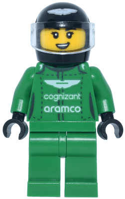 LEGO Aston Martin AMR23 Driver (sc116) Speed Champions Minifigure
