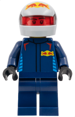 LEGO Oracle Red Bull Racing RB20 Driver (sc123) Speed Champions Minifigure