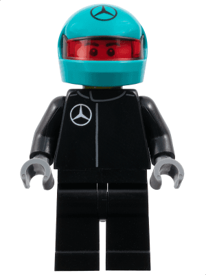 LEGO Mercedes-AMG PETRONAS F1 Team W15 E Performance Driver (sc124) Speed Champions Minifigure