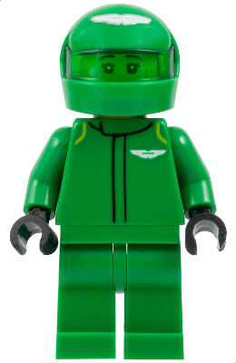 LEGO Aston Martin Aramco F1 AMR24 Driver (sc125) Speed Champions Minifigure