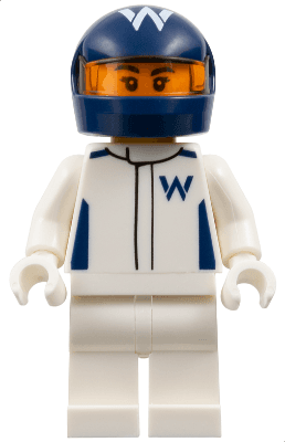 LEGO Williams Racing FW46 Driver (sc129) Speed Champions Minifigure