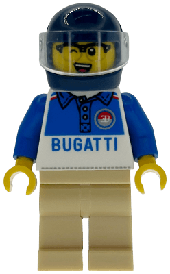 LEGO Bugatti Vision Gran Turismo Driver (sc143) Speed Champions Minifigure
