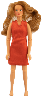 LEGO Scala Doll Female Adult (Caroline with 3104 Outfit) (scaFemA01a) LEGO Minifigure