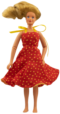 LEGO Scala Doll Female Adult (Olivia in 3119 Outfit) (scaFemA05a) minifigure