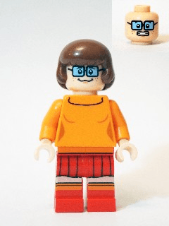 LEGO Velma Dinkley (scd005) Scooby-Doo Minifigure