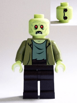 LEGO Zombie / Zeke (scd009) Scooby-Doo Minifigure