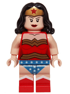 LEGO Wonder Woman (sh0004) Super Heroes Minifigure