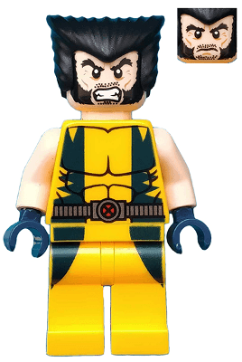 LEGO Wolverine (sh0017) Super Heroes Minifigure