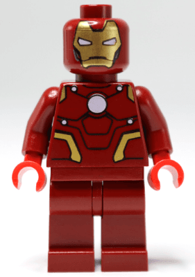 LEGO Iron Man (sh0027) Super Heroes Minifigure