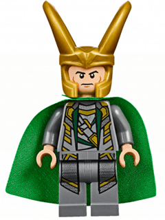 LEGO Loki (sh0033a) Super Heroes Minifigure