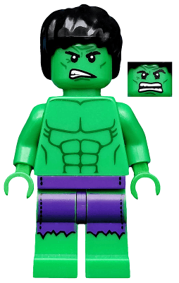 LEGO Hulk (sh0037) Super Heroes Minifigure