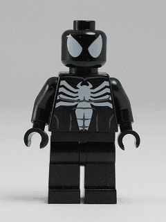 LEGO Spider-Man in Black Symbiote Costume (Comic-Con 2012 Exclusive) (sh0045) Super Heroes Minifigure