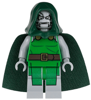 LEGO Dr. Doom (sh0052) Super Heroes Minifigure