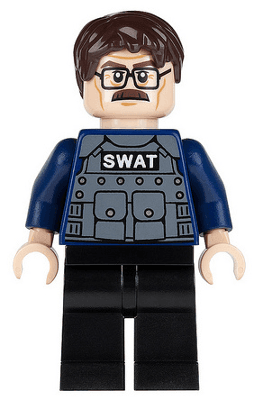 LEGO Commissioner James Gordon (sh0063) Super Heroes Minifigure