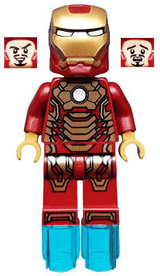 LEGO Iron Man Mark 42 Armor (sh0065) Super Heroes Minifigure