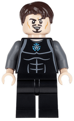 LEGO Tony Stark (sh0069) Super Heroes Minifigure
