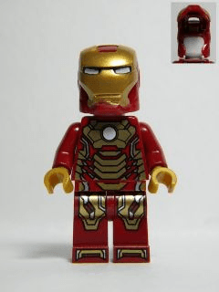 LEGO Iron Man Mark 42 Armor (sh0072) minifigure