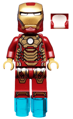 LEGO Iron Man Mark 42 Armor (sh0072a) Super Heroes Minifigure