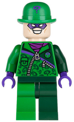 LEGO The Riddler (sh0088) Super Heroes Minifigure