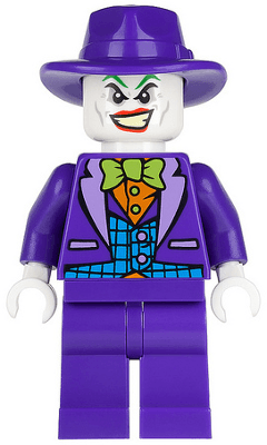 LEGO The Joker (sh0094) Super Heroes Minifigure
