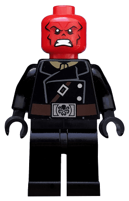 LEGO Red Skull (sh0107) Super Heroes Minifigure