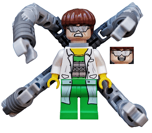 LEGO Dr. Octopus (Otto Octavius) / Doc Ock (sh0110) Super Heroes Minifigure