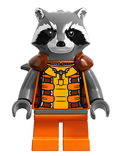 LEGO Rocket Raccoon (sh0122) Super Heroes Minifigure