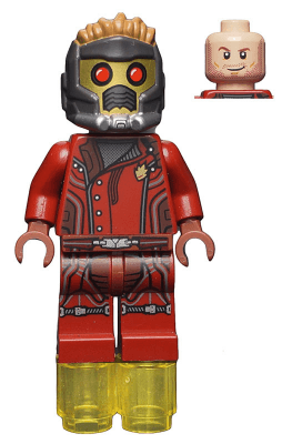 Star-Lord - Mask, Jacket with Side Buttons