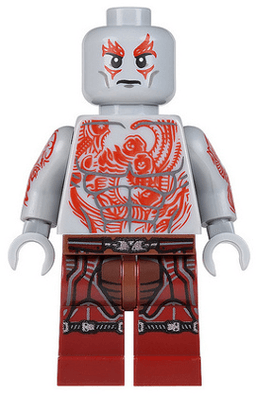 Drax - Dark Red Legs