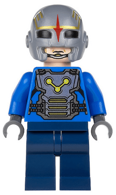 LEGO Nova Corps Officer (sh0128) Super Heroes Minifigure