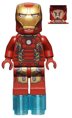 LEGO Iron Man Mark 43 Armor (sh0167) Super Heroes Minifigure