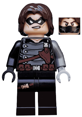 LEGO Winter Soldier (sh0181) Super Heroes Minifigure