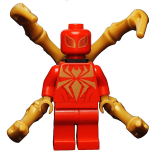 LEGO Iron Spider (sh0193) Super Heroes Minifigure