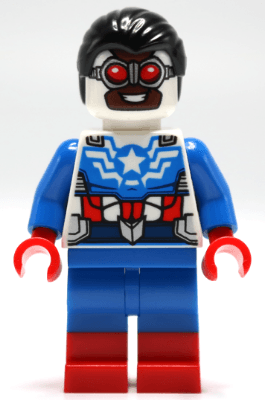 LEGO All New Captain America (sh0208) Super Heroes Minifigure