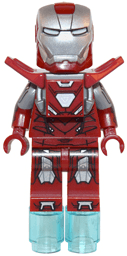 LEGO Silver Centurion (Iron Man Mark 33 Armor) (sh0232) Super Heroes Minifigure