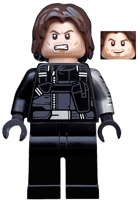 LEGO Winter Soldier (sh0257) Super Heroes Minifigure
