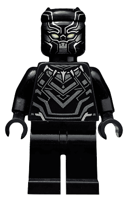 Black Panther - Dark Silver Armor, Yellow Eyes