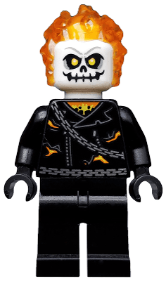 LEGO Ghost Rider Johnathon 'Johnny' Blaze (sh0267) Super Heroes Minifigure