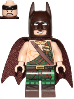 LEGO Tartan Batman (sh0304) Super Heroes Minifigure