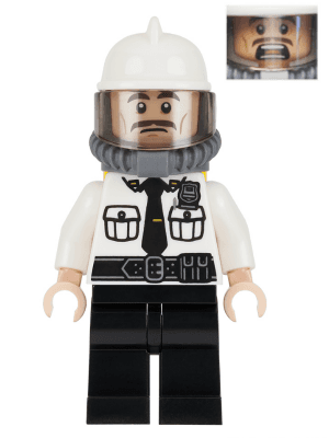 Security Guard, Fire Helmet
