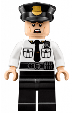 LEGO Security Guard (sh0331) minifigure
