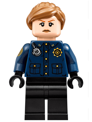 LEGO GCPD Officer (sh0346) Super Heroes Minifigure